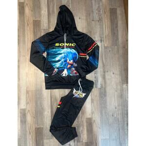 Stylish Boy Sonic The Hedgehog 2 Piece Set Boys size L 14-16 (New in bag) (6)